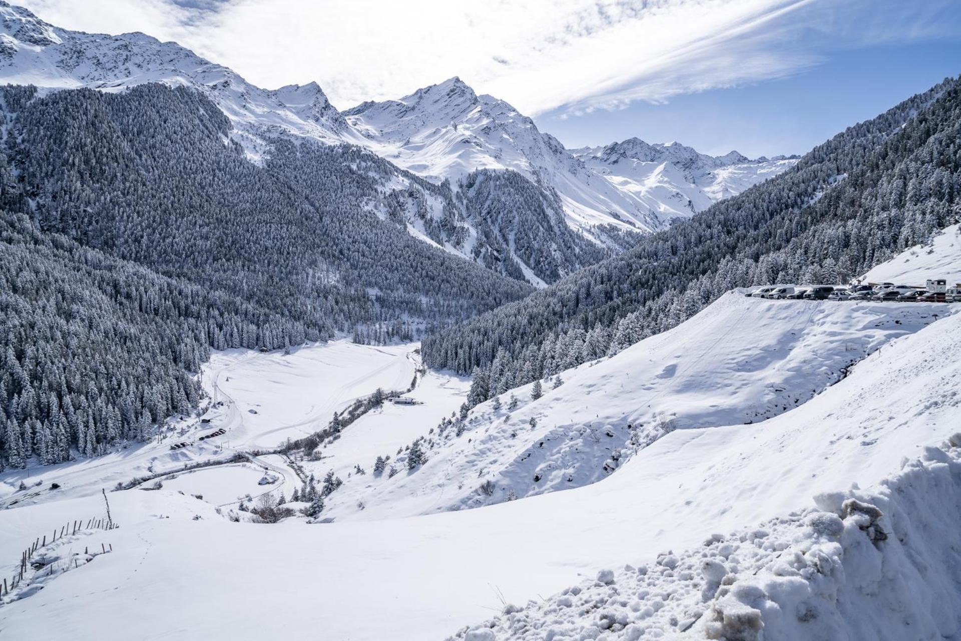 Alpengasthof Praxmar Sankt Sigmund im Sellrain Zewnętrze zdjęcie